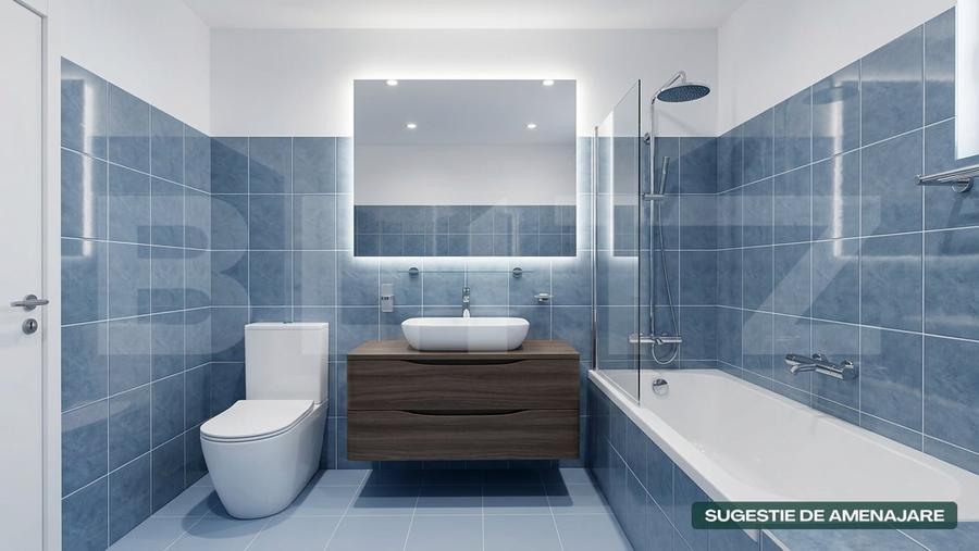 Apartament 3 camere de vanzare, 61.65 mp, strada Gellert Sandor - 19