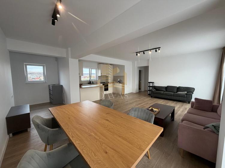 Apartament cu 3 camere semidecomandat, mobilat în Mărăști