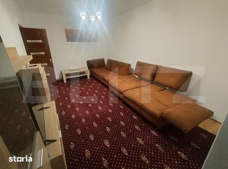 Apartament cu 2 camere decomandat, mobilat în Calea București