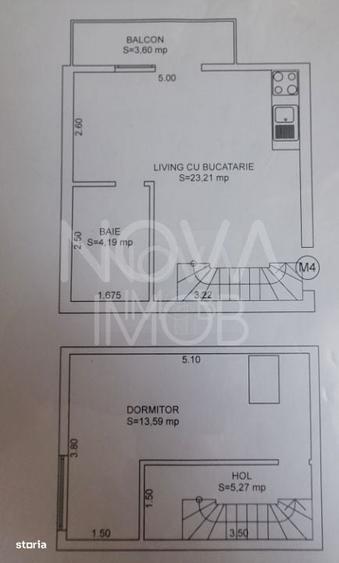 Apartament cu 2 camere în Valea Aurie