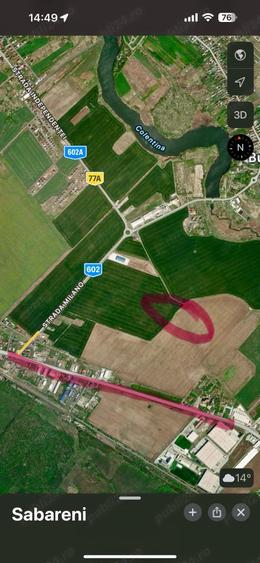 Teren intravilan Sabareni, Buftea - constructii hale - 5