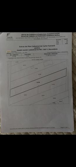 Teren de 2242 mp, în 1 Decembrie