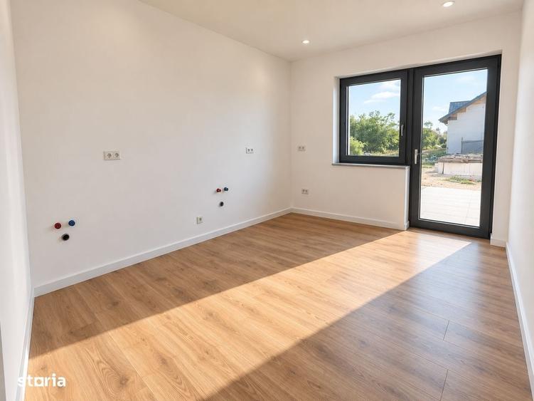 Casă cu 2 camere cu Teren 400 Mp în Clinceni