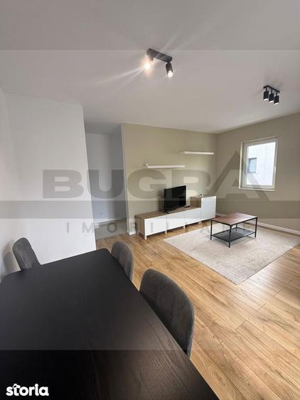 Apartament cu 2 camere decomandat, mobilat în Borhanci