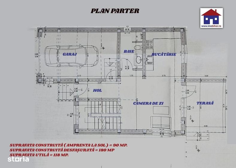 Casă cu 4 camere cu Teren 320 Mp în Sântion