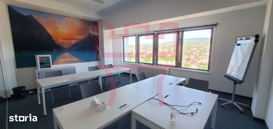Spatiu birouri amenajat +mobilier zona Garii 200 - 850mp cu panorama - 3