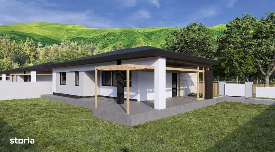 Casă cu 3 camere în Chicerea