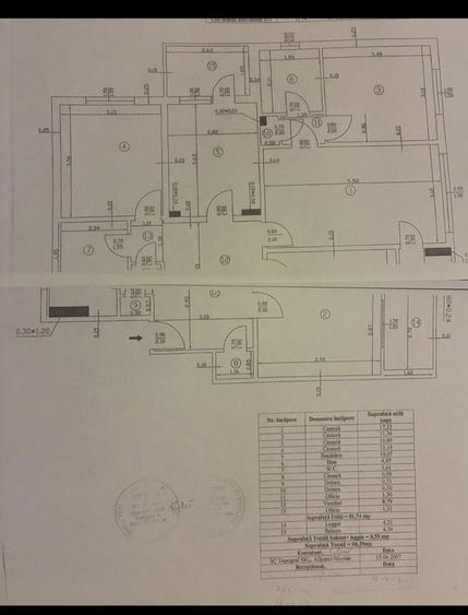 Apartament cu 4 camere decomandat, mobilat în Gorjului
