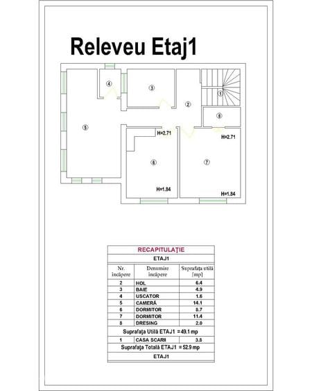 Casă cu 4 camere cu Teren 130 Mp în Băneasa