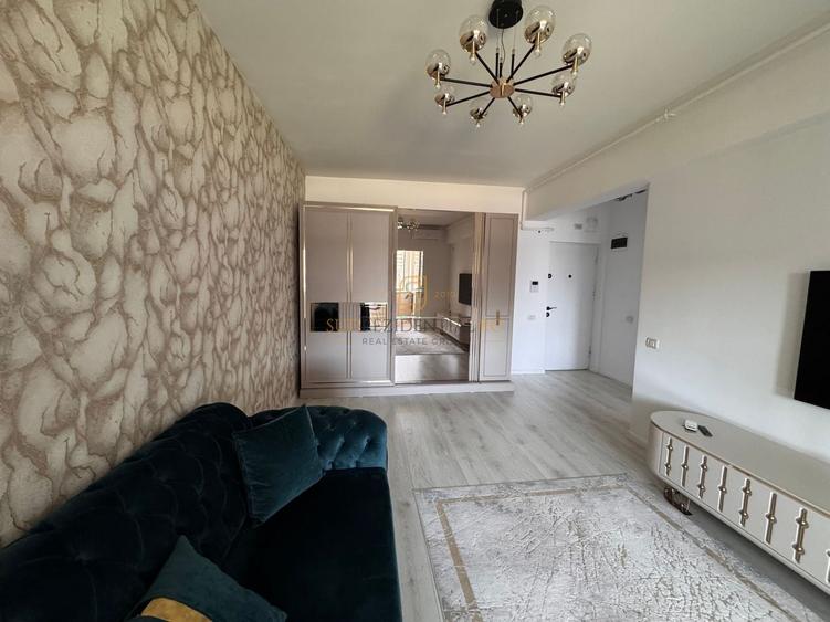 Apartament cu 2 camere semidecomandat, mobilat în Rahova