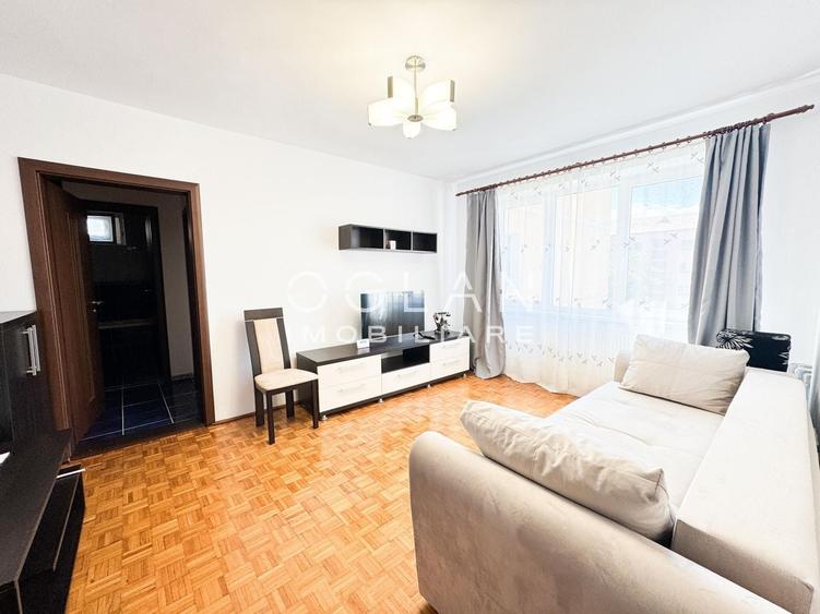 Apartament cu 2 camere semidecomandat, mobilat în Terezian