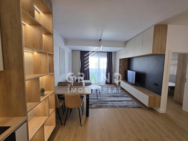 Apartament cu 2 camere semidecomandat, mobilat în Florești