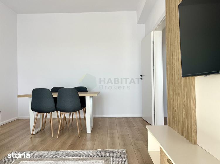 Apartament 2 camere mobilat | Totul nou | 23 August - 6