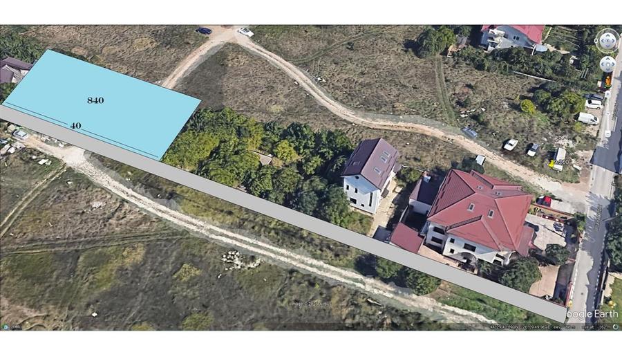 Teren intravilan de 840 mp, în Pipera