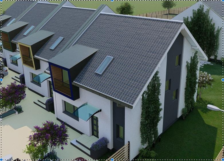 Duplex cu 5 camere cu Teren 335 Mp în Dumbrăvița