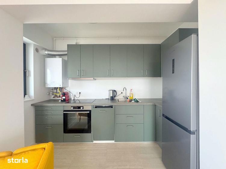 Apartament cu 2 camere, mobilat în Soarelui