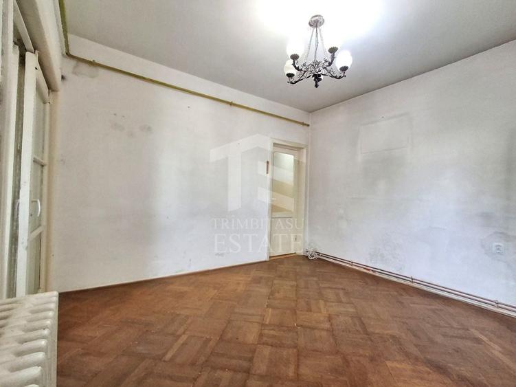 Apartament cu 2 camere semidecomandat în Eminescu