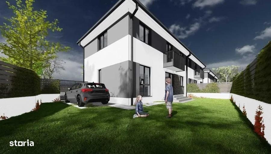 Casă cu 4 camere cu Teren 171 Mp în Tăuți