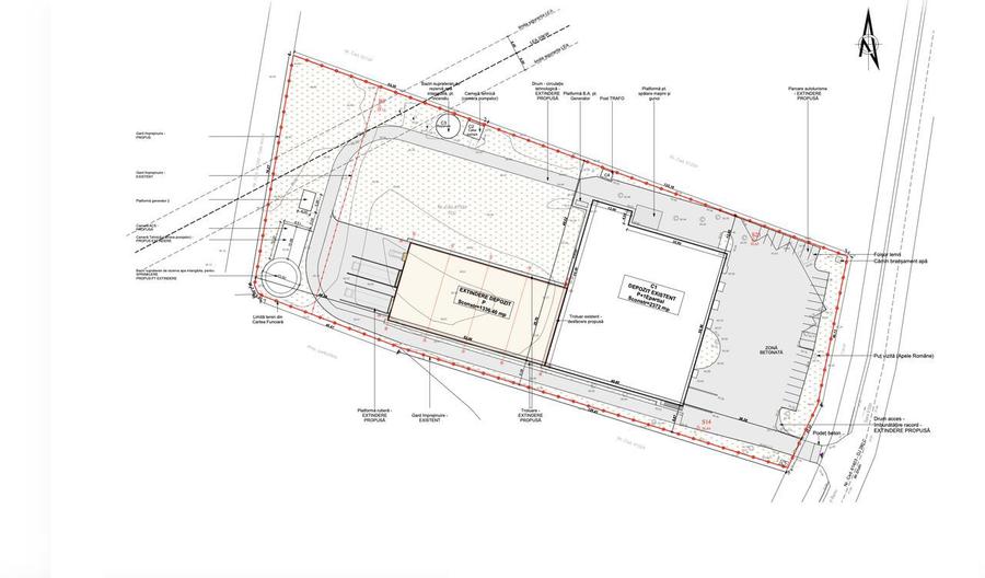 Spațiu comercial, de 3,026 mp, în Dumești