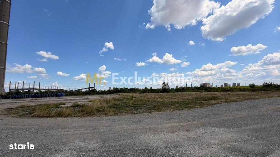Teren intravilan 3.288 mp | Front stradal 69 m | Zona fostului CET Bra - 3