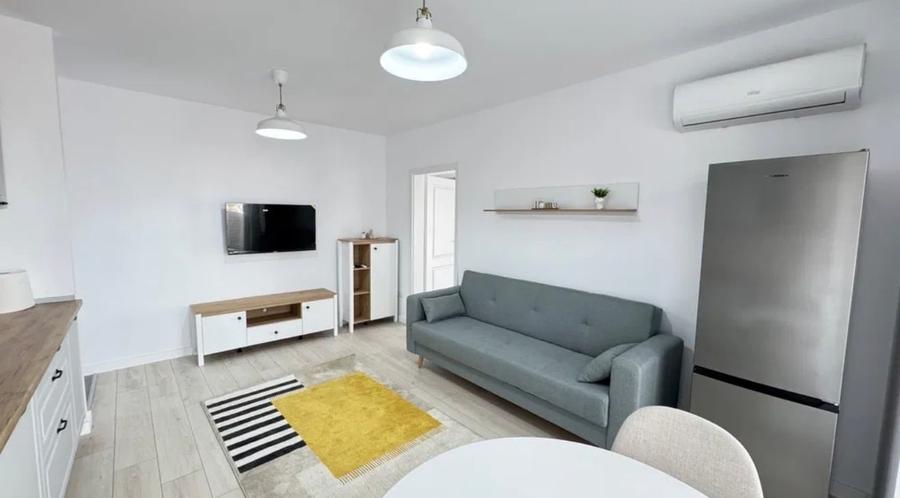 Apartament cu 2 camere semidecomandat în Popești-Leordeni