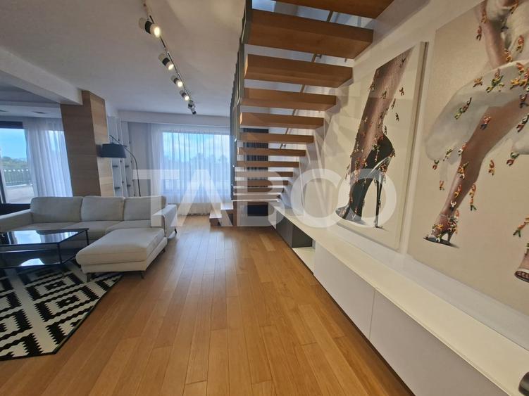 Penthouse de inchiriat 130mp terasa 30m zona Sub Arini Sibiu - 29
