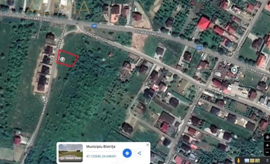 Teren de 680 mp, în Viișoara