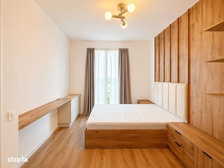 Apartament modern cu 2 camere, 53,37 mp + balcon, etaj 3 - 6