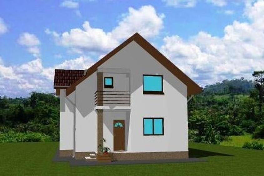 Casă individuală cu 4 camere cu Teren 600 Mp în Exterior Nord