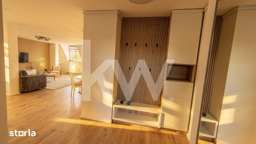Apartament cu 5 camere, mobilat în Central