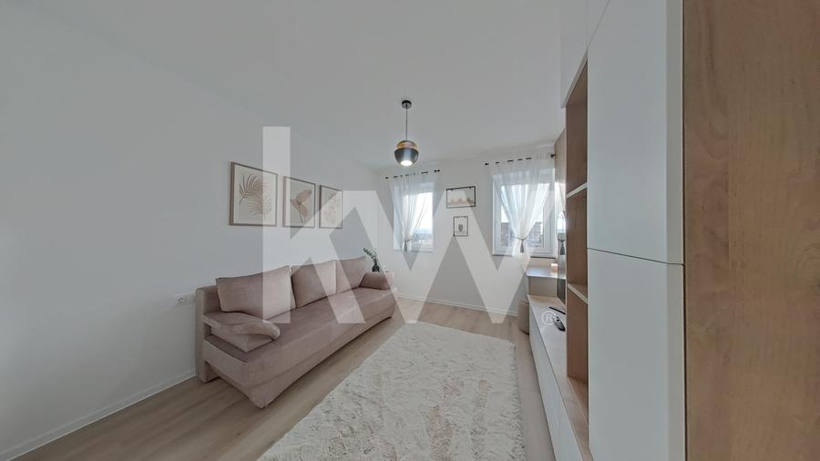 Apartament cu 2 camere decomandat, mobilat în Tractorul
