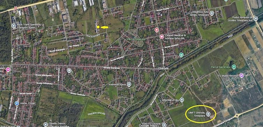 Apartament cu 2 camere decomandat în Ghiroda