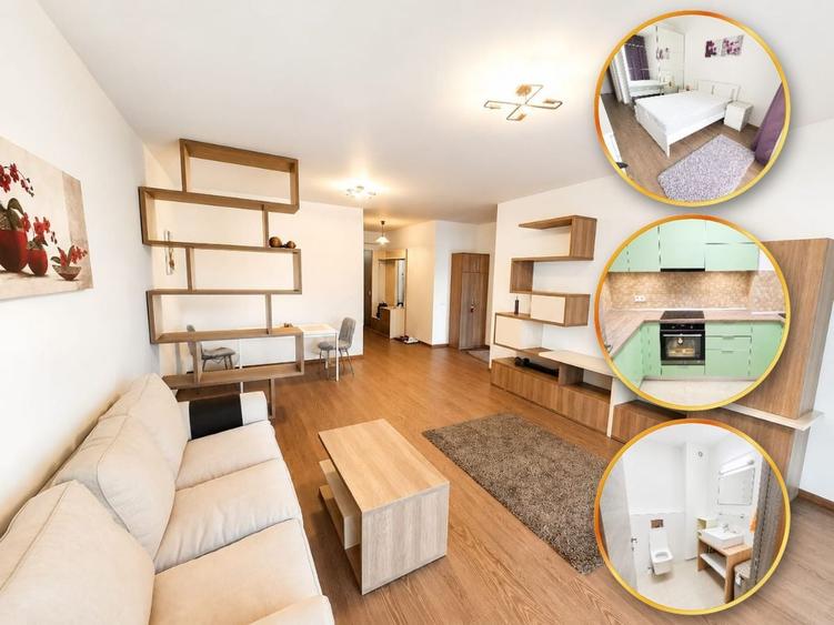 Apartament cu 2 camere decomandat, mobilat în P-ța Unirii