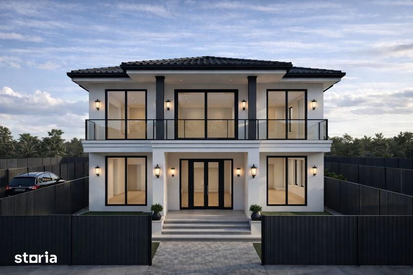 Vila premium 198 mp utili, 5 camere, zona centrala langa parc - 1