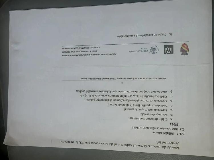 Teren de 3267 mp, în Central