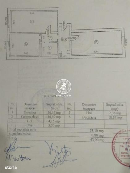Apartament cu 2 camere decomandat în Frumoasa