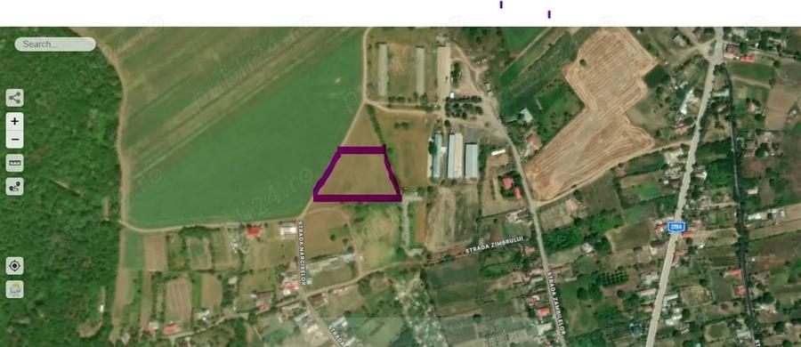 Teren de 7000 mp, în Telița