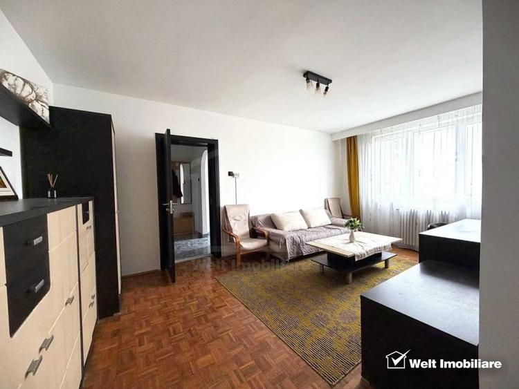 Apartament cu 2 camere semidecomandat, mobilat în Semicentral