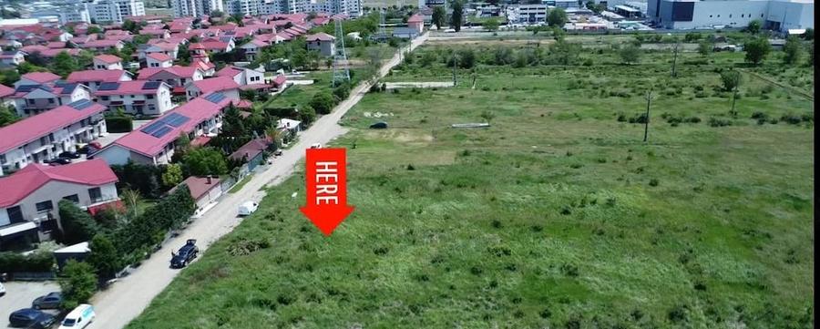 Teren de 3500 mp, în Orizont