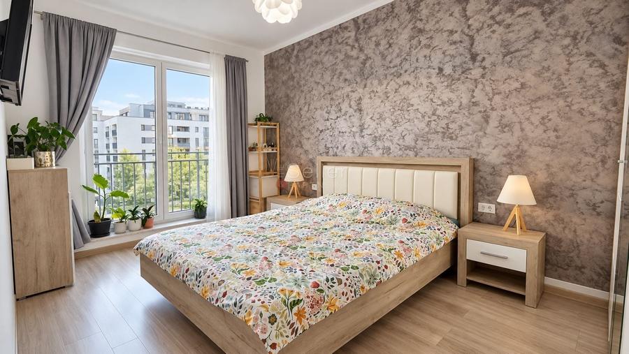 Apartament cu 2 camere decomandat, mobilat în Tractorul