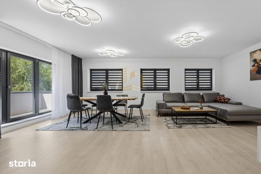 Apartament cu 3 camere semidecomandat în Între Lacuri