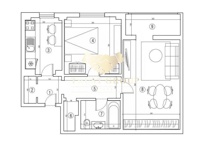 Apartament cu 2 camere decomandat în Militari — fotografia 1