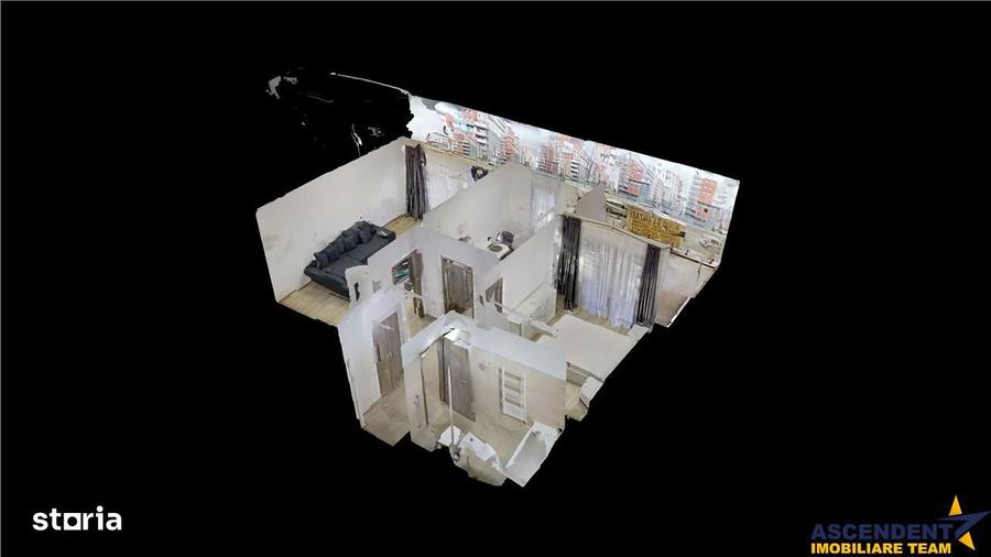 Apartament cu 2 camere, mobilat în Tractorul — fotografia 3
