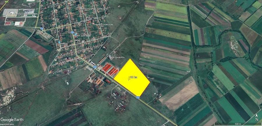 Teren de 100000 mp, în Nădab