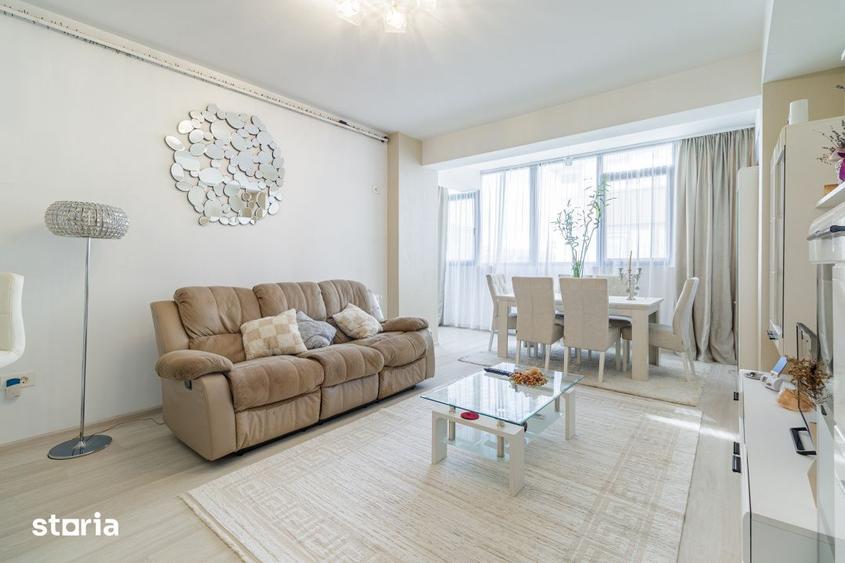 Apartament cu 3 camere, mobilat în Chiajna