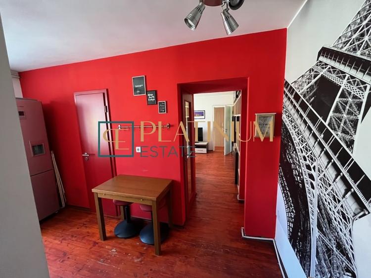 Apartament cu 2 camere semidecomandat, mobilat în Semicentral