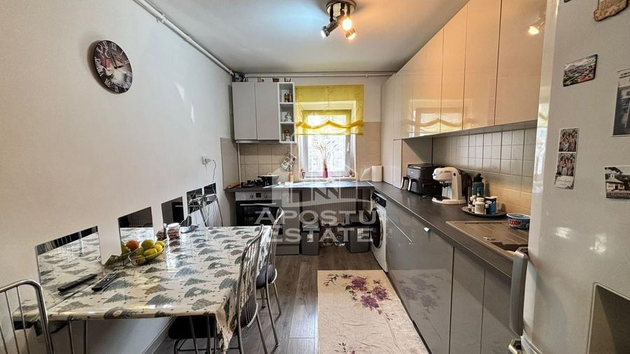 Apartament cu 2 camere decomandat, mobilat în Lugojului