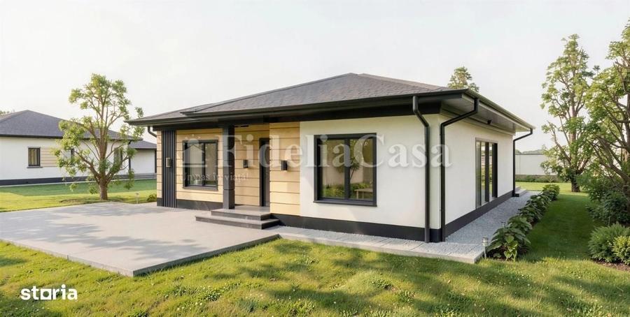 Casă cu 4 camere în Lunca Cetățuii