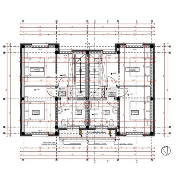 Duplex cu 4 camere cu Canalizare în Giarmata