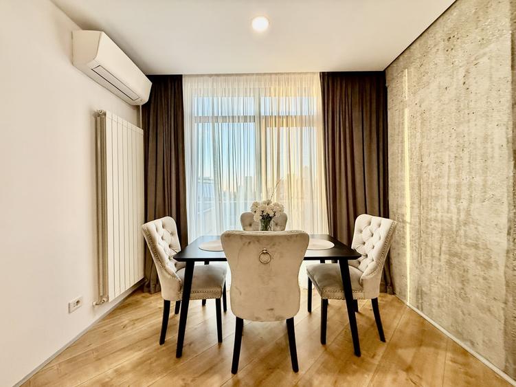 Apartament cu 2 camere semidecomandat, mobilat în Floreasca